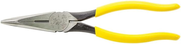 Klein Tools D203-8 Needle Nose Pliers, Long Nose Side Cutters, Alligator Pliers