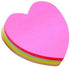 Heart Shape Sticky Notes, 8 Pcs Colorful Bright Memo Pads, 100 Sheets Each