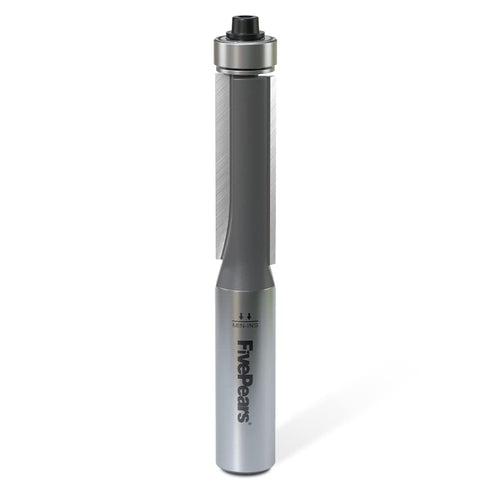FivePears Flush Trim Router Bits, 1/2 Inch Shank, 1-1/2 Inch Cutting Diameter for Woodworking