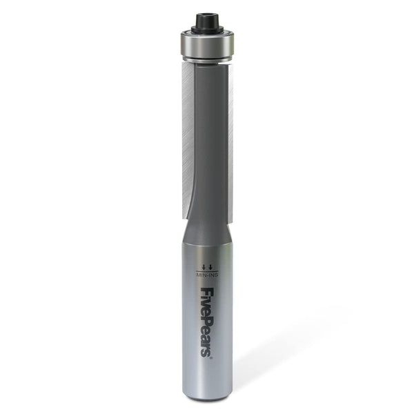 FivePears Flush Trim Router Bits, 1/2 Inch Shank, 1-1/2 Inch Cutting Diameter for Woodworking