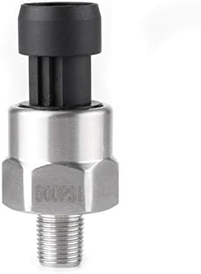 Pressure Transducer Sender Sensor, Pack of 2, 1/8NPT Thread Stainless Steel for Oil Fuel Air Water (500PSI)