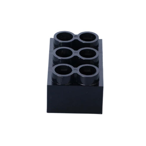 2pcs 500V 60A 3 Position Dual Row Screw Terminal Block, Black Electrical Barrier Terminal Strip for Power Distribution