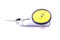 Pro Series by HHIP Face Dial Test Indicator 4400-0101, 0-0.03", Yellow