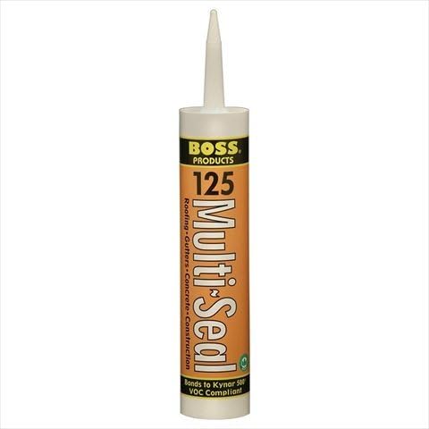 Generic Sealant Boss 125 Multi-Seal, Black Roofing Gutters Construction Sealant, 1 Cartridge