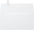 LUXPaper Photo Greeting Invitation Envelopes | 4 3/8" x 8 1/4" | 50 Qty, Bright White, 70lb. Text