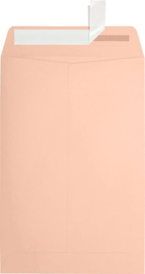 LUXPaper 6 x 9 Open End Envelopes | Peel & Press | Blush Pink | 80lb. Text | 50 Qty