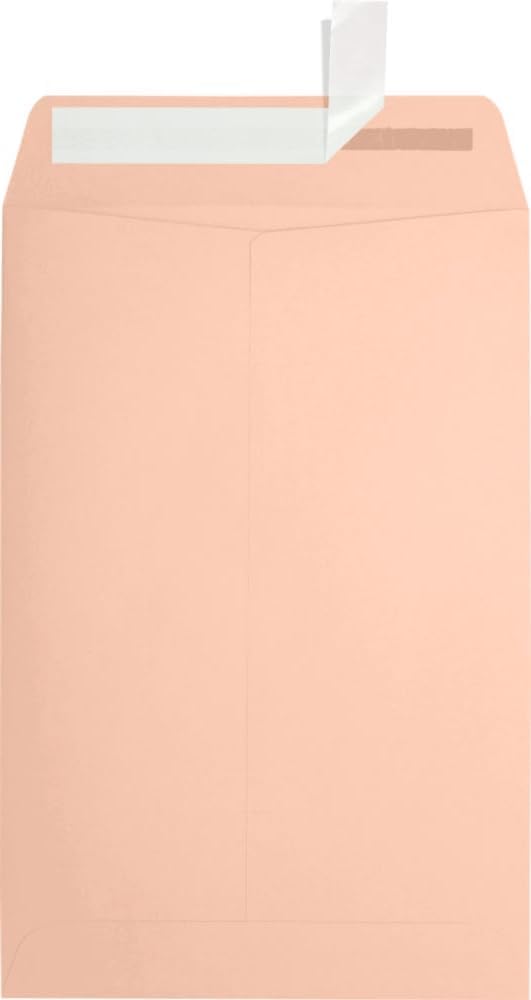 LUXPaper 6 x 9 Open End Envelopes | Peel & Press | Blush Pink | 80lb. Text | 50 Qty