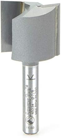 Amana Tool 45234 Carbide Tipped Straight Plunge, 7/8 Dia x 3/4 x 1/4"