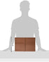 Mead Wallet, Legal Size, 10" x 15", Reddish Brown