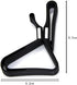 EarClip Universal Belt Clip for Ear Muffs - Neodymium Magnetic Closure - Fits Belts up to 2 Inches - Black