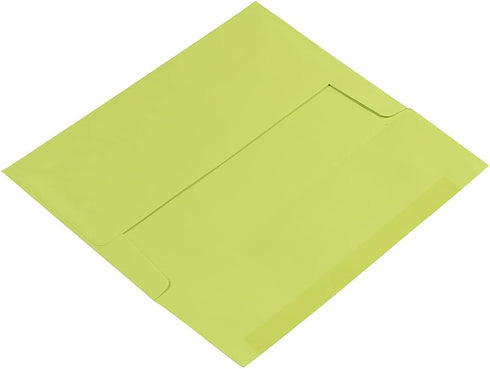 JAM PAPER A10 Colored Invitation Envelopes, 6 x 9 1/2, Ultra Lime Green, 100/Pack