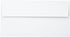 LUXPaper Photo Greeting Invitation Envelopes | 4 3/8" x 8 1/4" | 50 Qty, Bright White, 70lb. Text