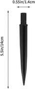 YARDWE Solar Light Stakes 25 Pcs Plastic Ground Spikes Stake Flood Light Ground Stake Replacement Torch Light Stakes Led Pathway Markers for Yard Patio Walkway Landscape Lawn Outdoor by Yardwe