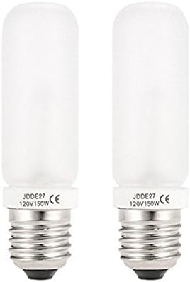 VSTAR 2 Pack JDD Type 150W 110-130V E26/E27 (Standard Edison Screw) Frosted Halogen