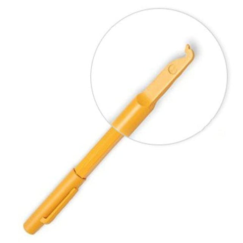 Fluke Networks 44600000 Insulated Pocket Probe Pic Tool with Cap, 105 Degrees Angle, yellow