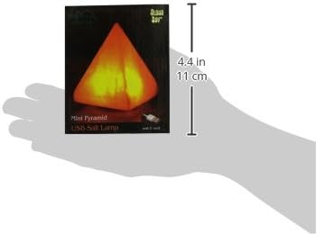 Himalayan Salt Pyramid Lamp with USB Connection