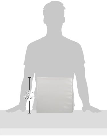 Business Source 09959 View Binder with 2 Inside Pockets, 3-Inch Capacity, White