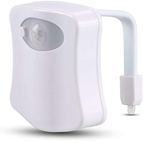 BSASHF (16 3) Color Changing Motion Sensor LED Multi-Color Toilet Night Light - Motion Activated Washroom Lamp