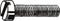 GRAINGER APPROVED M2.5-0.45 x 10 mm. Cheese Head Slotted Machine Screw, 100 pk.
