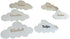 Personalized Cloud Wall Lamp for Nursery - Remote Controlled