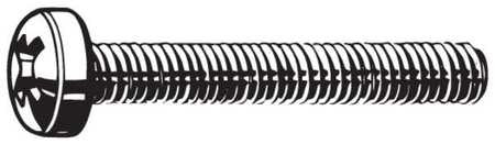 GRAINGER APPROVED M5-0.8 x 16 mm. Cheese Head Phillips Machine Screw, 25 pk.