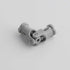 3L Blocks-61903-62520c01 Pack 10pcs MOC Light Grey Universal Joint Connector Coupler Shaft Building for Suspension