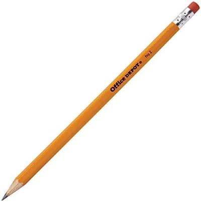 Office Depot Wood Pencils, Pack of 72, Medium Soft Lead, 12102