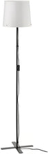 Generic 59 inch 13 inch Modern Floor Lamp with White Shade, Height, Black Metal Stand, Base Diameter