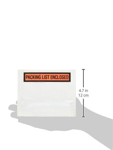 Aviditi BOXPQ12 Packing List Enclosed Envelopes - 4-1/2" x 5-1/2" (1000/case)