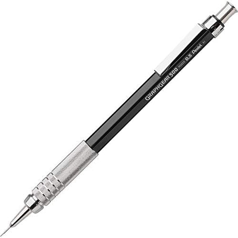 Pentel GraphGear 500 Automatic Drafting Pencils - PG523E, PG525A, PG527C, PG529N, 1 Each
