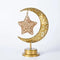 Generic Modern LED Moon Table Lamp Touch-Activated Multi-Color Changing Lights Halloween Christmas Crescents