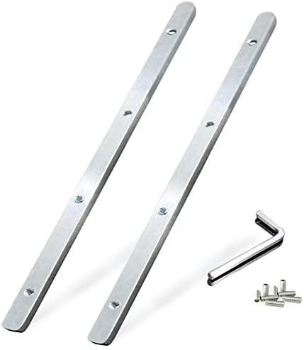 Guide Rail Connector Accessory Kit 71358 482107 for Festool Makita DeWalt Track Saw (2 Pack, Silver)