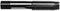 Drill America 10-24 High Speed Steel Left Hand Spiral Point 2 Flute Tap, DWT Series