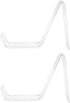 Teensery 4 Pcs Shoe Store Display Stand Clear Acrylic Sandal Rack Holder Sports