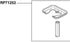 Delta Faucet RP71252 Nyla Mounting Hardware, Chrome