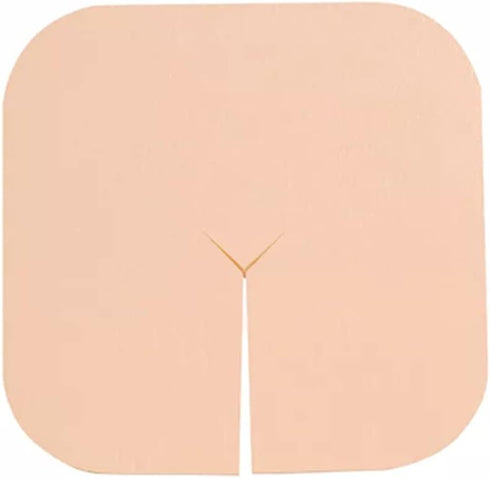 4"x4" 10 Packs, Dimora Fenestrated Foam Dressing, Non-Adhesive Tracheo Pads Tracheostomy Supplies Hydrophilic Highly