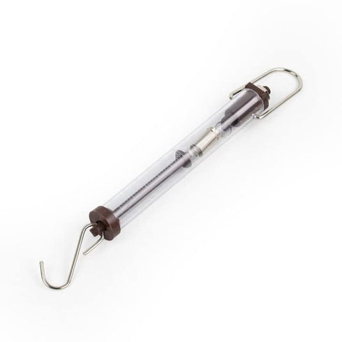 Newton Force Meter Spring Scale, Max Capacity 1000g/10N, Dual Scale Labeled Brown Scale