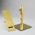 Adjustable Gold Stainless Steel Shoe Display Stand Holder