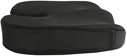 Pasuihcay Tailbone Orthopedic Pillow Seat Cushion-Non-Slip Memory Foam Coccyx Cushion for Pain-Office Chair Car Seat