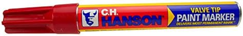 CH Hanson 10297 Red Paint Markers - 12 Count Box