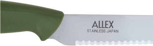 ALLEX 8" Insulation Knife with Sheath, Japanese Stainless Steel Cutter, Serrated Sharp Duct Knife Tool, Made in JAPAN
