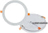 ZEEZ LED Recessed Lighting, 9 Inch Round Ceiling Down Light Fixture, 20W Non-Dimmable Canless Cool/Cold White