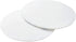 Door Knob Wall Shield, Large White Round Soft Door Stopper Wall Protector, Self Adhesive Door Handle Bumper 2 PCS