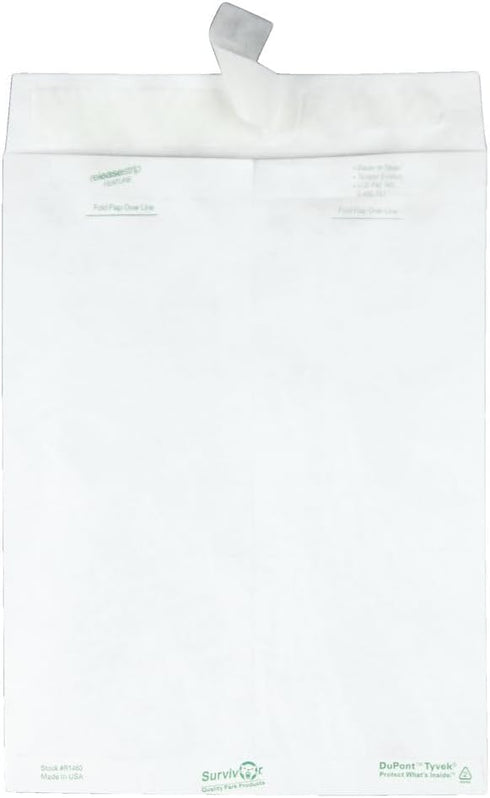 Quality Park Survivor 9 x 12 Catalog Envelopes, Self Sealing, Made with DuPont Tyvek, 100/Box (QUAR1460)