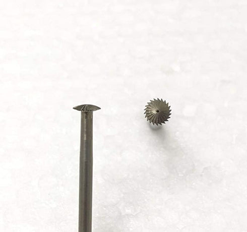 Setting 3/32" 4.2mm 1PC Knife Edge Cut Lentil Burs Channel Burr Shank for Jewelry, Art, Hobby and Craft Made