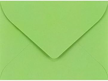 LUXPaper #17 Mini Envelopes | 2 11/16" x 3 11/16" | Limelight Green | 80lb. Text | 250 Qty