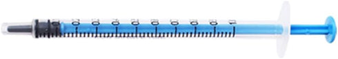 15 pcs 1ML/CC Plastic Syringe Disposable Individual Sealed Wrap Without Needle with Measurement for Scientific Feeding Pets Labs Watering Dispensing