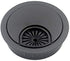 DGOL 5 pcs Metal Desk Grommet Cable Cord Wire Hole Cover Outlet Port, 1-7/8 inch (48mm) (MATT Black)