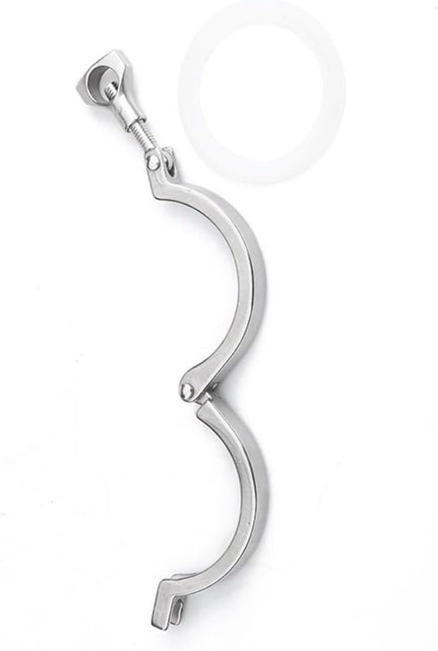 EOYBOWDOU 304 Applications(63mmx77.5) Stainless Steel Tri Clamp Fittings - Sanitary Ferrule for Food & Beverage, Dairy
