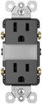 Legrand radiant NTL885TRBKCC6 15 Amp Adjustable LED Night Light Outlet, Tamper Resistant, Black (1 Count)